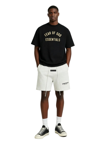 Fear of God Essentials Sweatshort Light Oatmeal