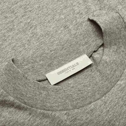 Fear of God Essentials Core Collection Tee Dark Oatmeal - AFV Clothes