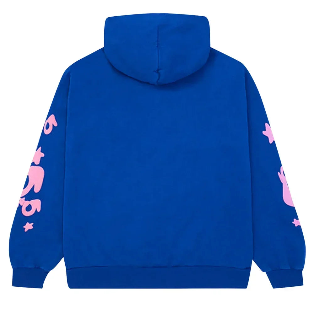 Sp5der Beluga Hoodie Blue 